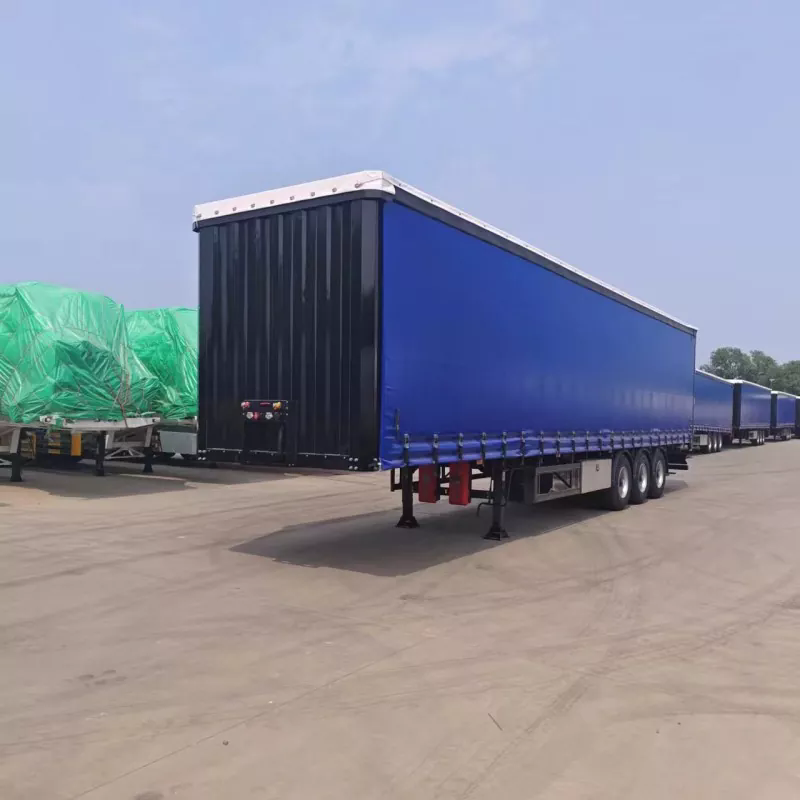 Tri Axle Curtain Side Trailer ၏အသုံးပြုမှုကား အဘယ်နည်း။