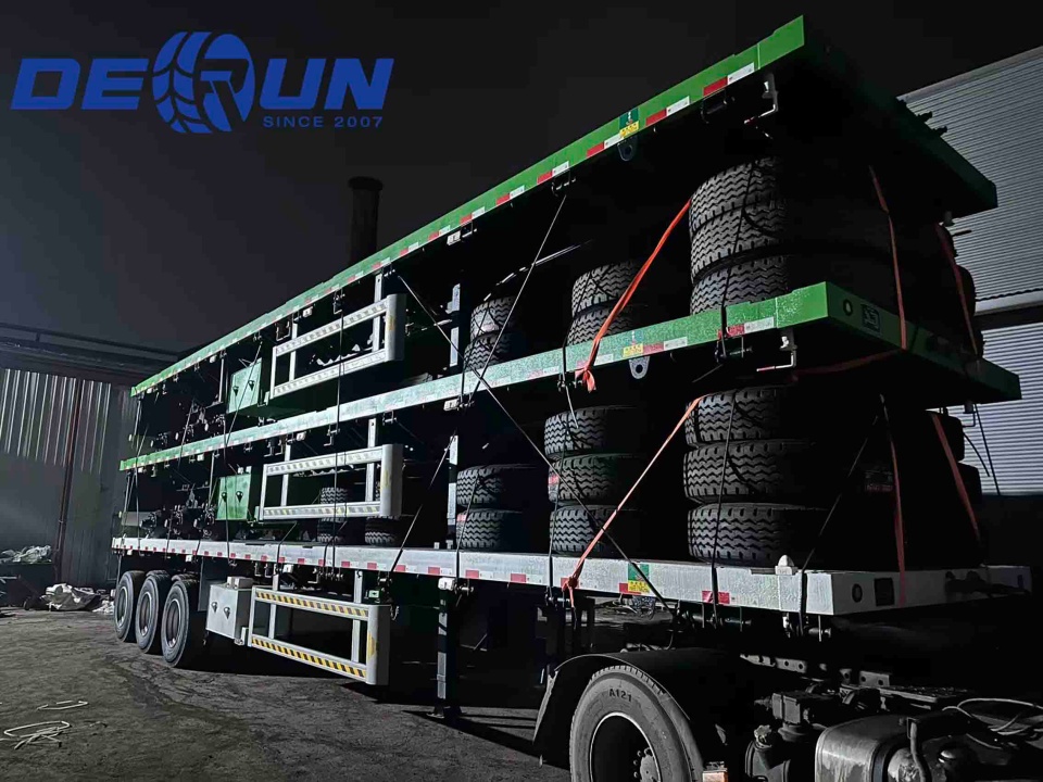 Flatbed Semi Trailters သုံးခုကိုအယ်လ်ဂျီးရီးယားသို့တင်ပို့လိမ့်မည်