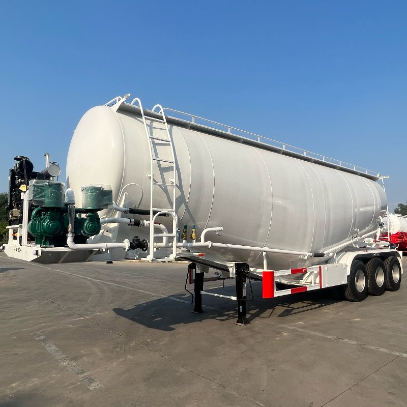 Cement Tank Trailer သည် Bulk Cement Transportation Efficiency ကို မည်သို့တိုးတက်စေသနည်း။