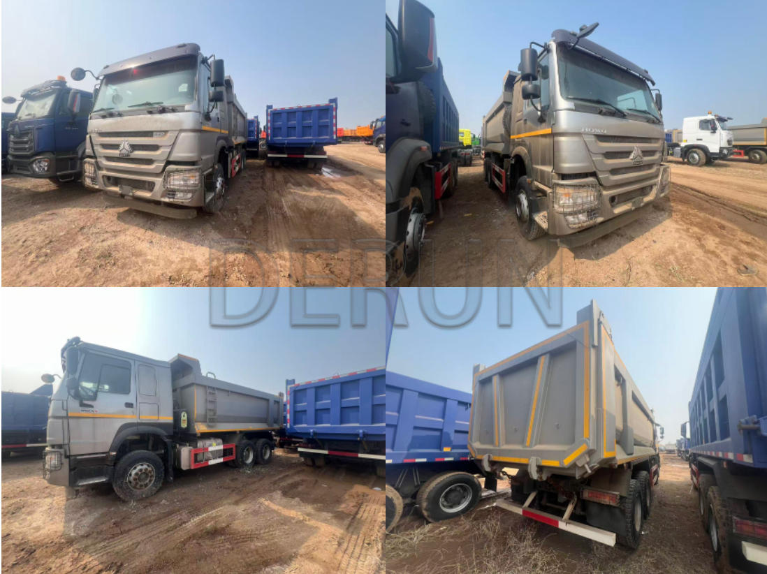 SINOTRUK HOWO 6x4 အမှိုက်ပုံးထရပ်ကားကို အယ်လ်ဂျီးရီးယားသို့ အောင်မြင်စွာ ပို့ဆောင်ခဲ့သည်။