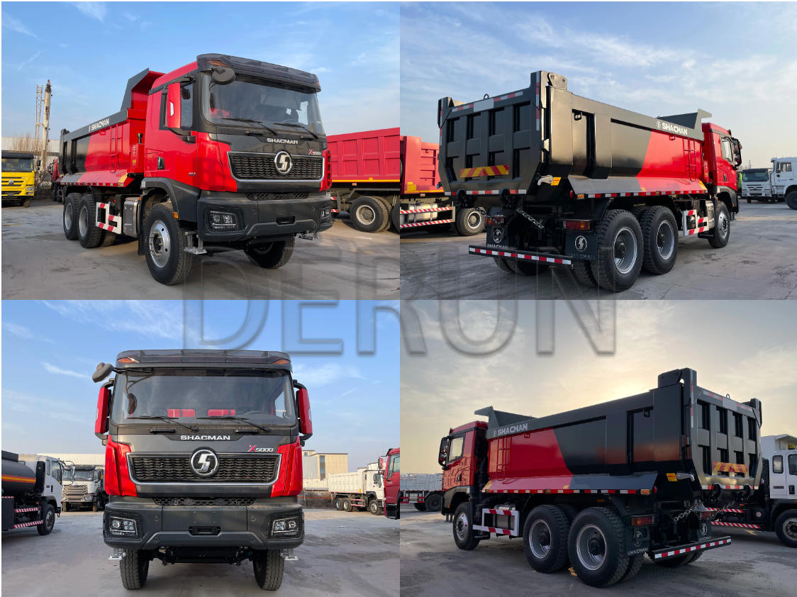 SHACMAN X5000 6x4 Dump Truck အား ပီရူးသို့ တင်ပို့ခြင်း။