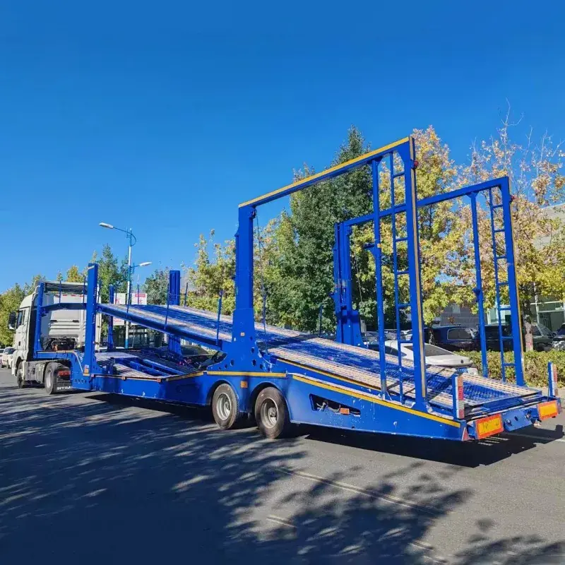 Double Deck ကားတစ်စီးသယ်ယူပို့ဆောင်ရေးနောက်တွဲယာဉ်