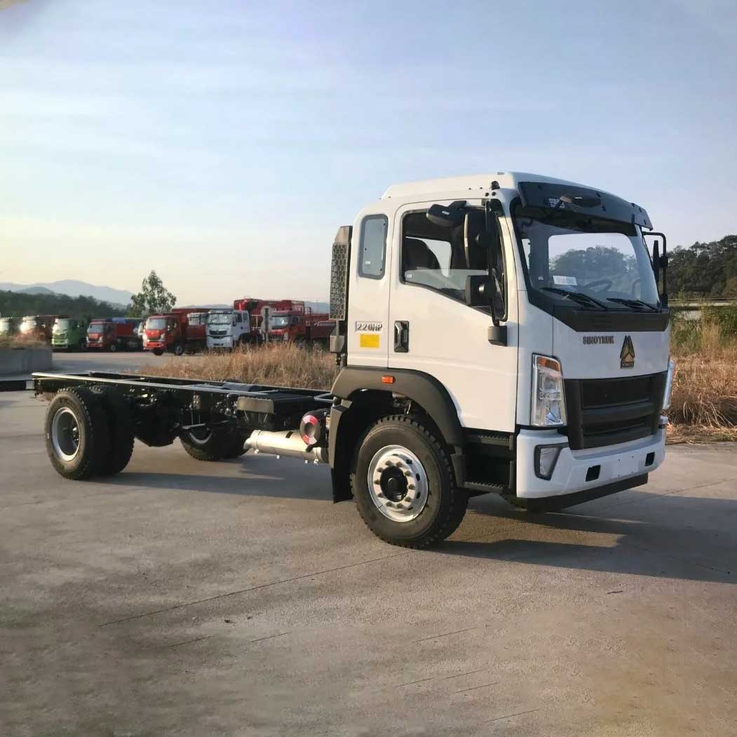 Howo 4x2 ကုန်တင် Chassis Truck