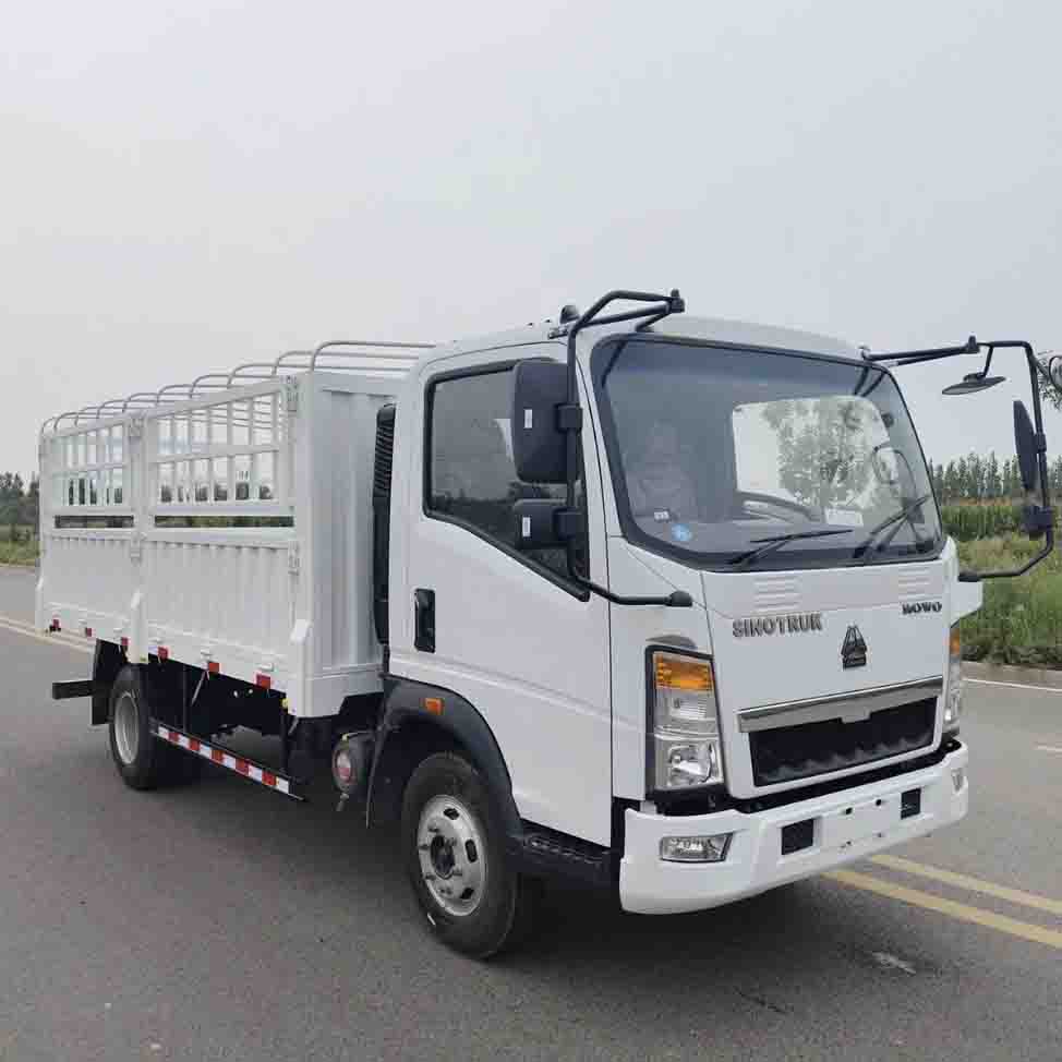 Sinotruk Howo 4x2 Light Fence ကုန်တင်ကုန်တင်ကား