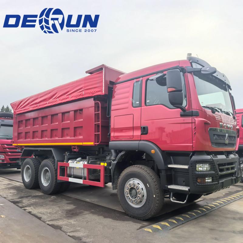 Sinotruk Howo TX 6X4 336HP Theniopia & Djibouti အတွက်ထရပ်ကား